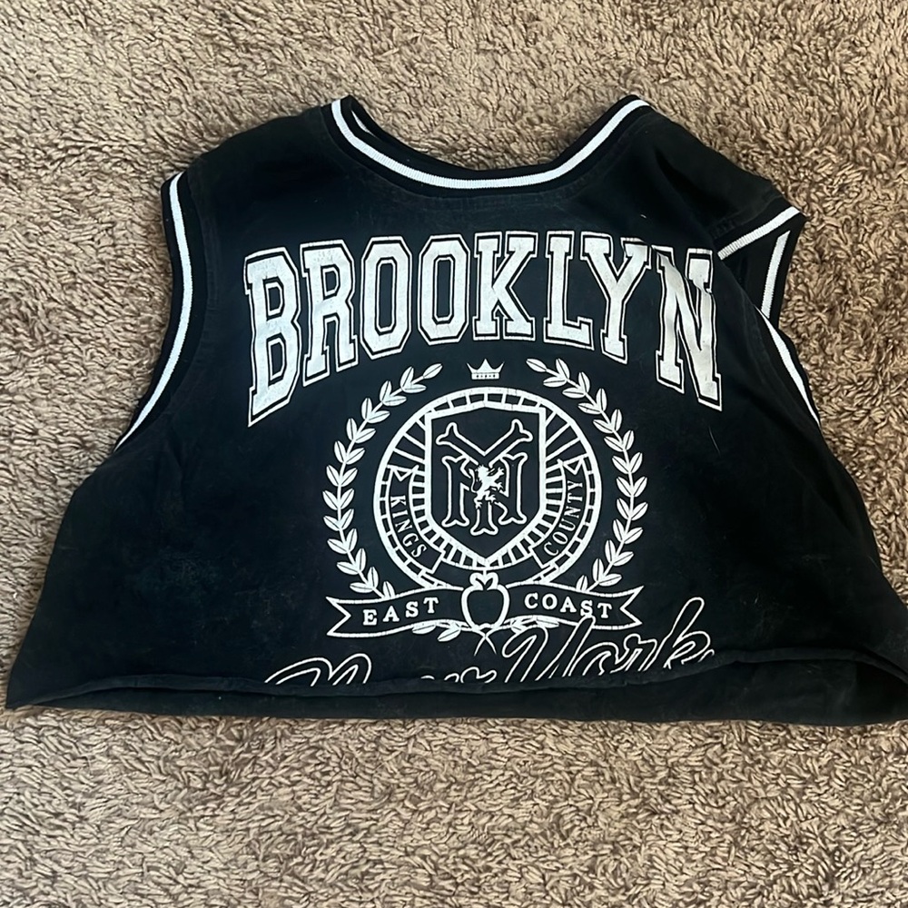 brooklyn tank top crop top